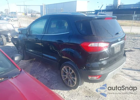 2018 Ford Ecosport Titanium from USA, damaged, VIN MAJ3P1VE4JC202784